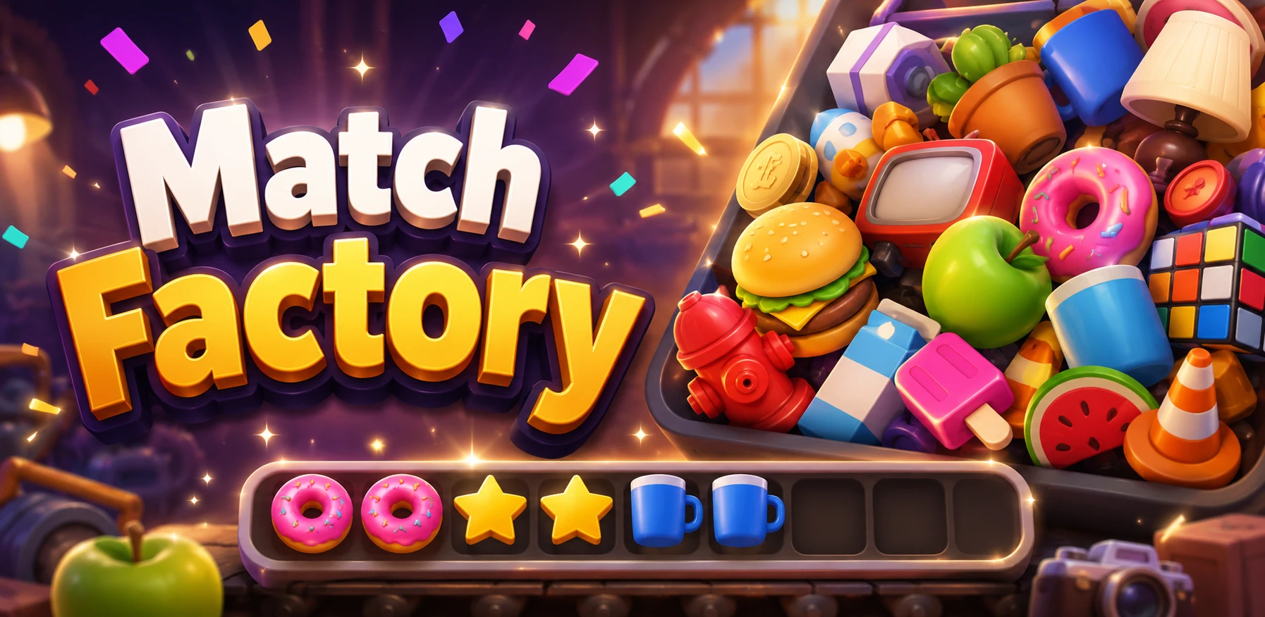 Match Factory colorful puzzle artwork